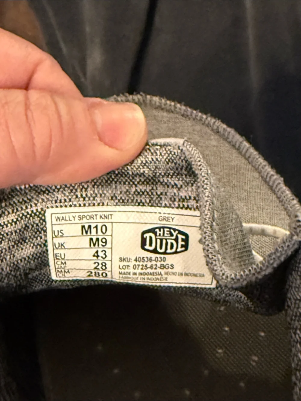 Hey Dude casual slip